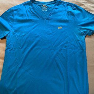 Lacoste v-neck t-shirt size 4 (medium)